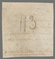 L 01294
<br/>
Label met opschrift
<br/>
<em>Escher von der Linth, Johannes Conrad (1767-1823)</em>